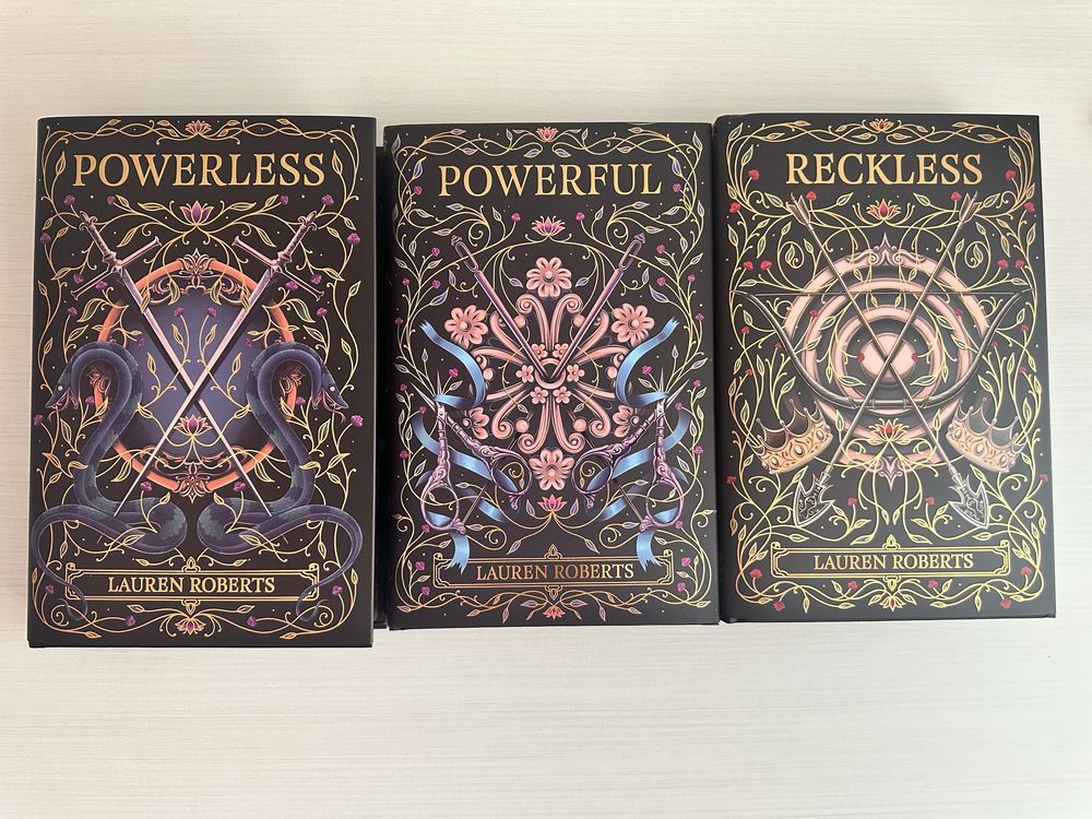 Powerless set, fairyloot signed