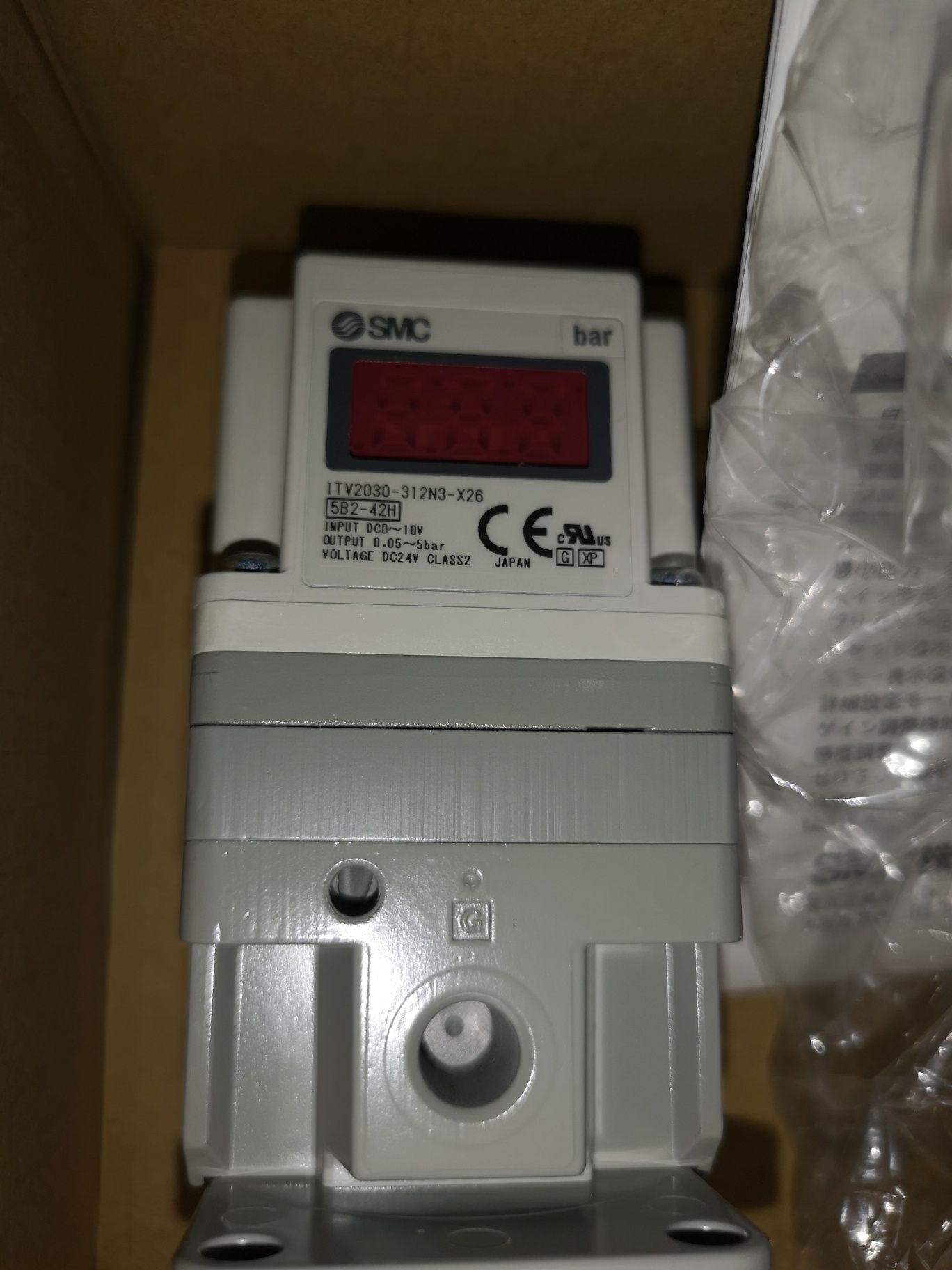 Regulator elektropneumatyczny SMC ITV203/312N3/X26