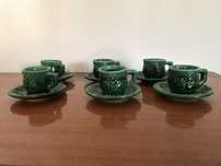 Conjunto de chavenas de cha