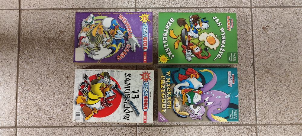 Zestaw komiksów Megagiga Kaczor Donald.