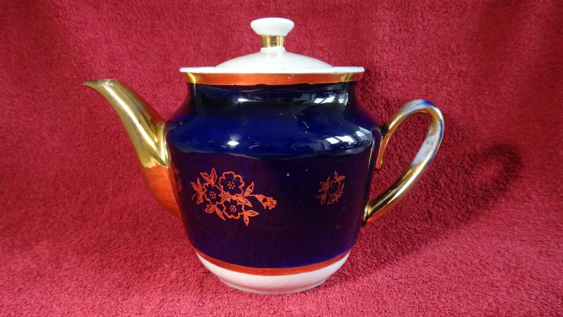 Чайник (заварник) сахарница и для варенья кобальт - 90 г.