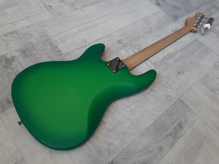 Gitara Basowa Precision Bass-Green Burst Bass 4-wysyłka Gratis-zamiana