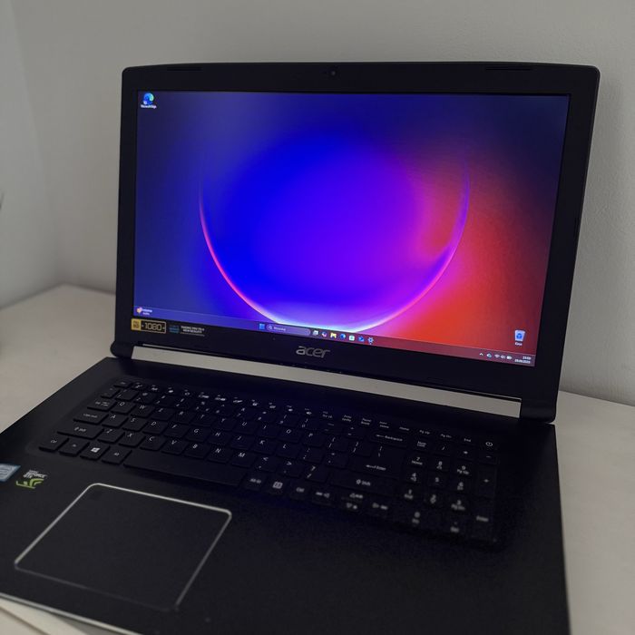 Laptop gamingowy Acer Aspire a717-72g 20GB RAM, 1TB SSD, GTX1060 6GB