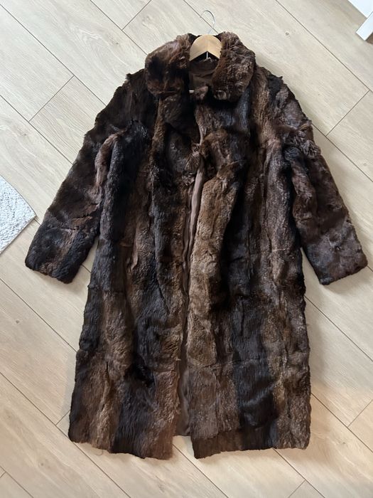 Futro naturalne vintage S