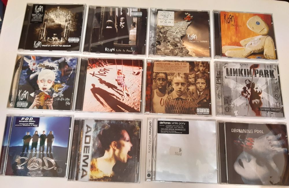 Cds rock, nu metal