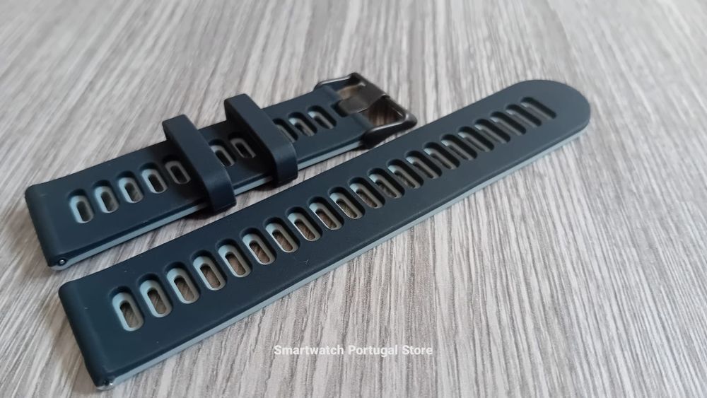 Braceletes 22mm em silicone (Novas) Várias cores