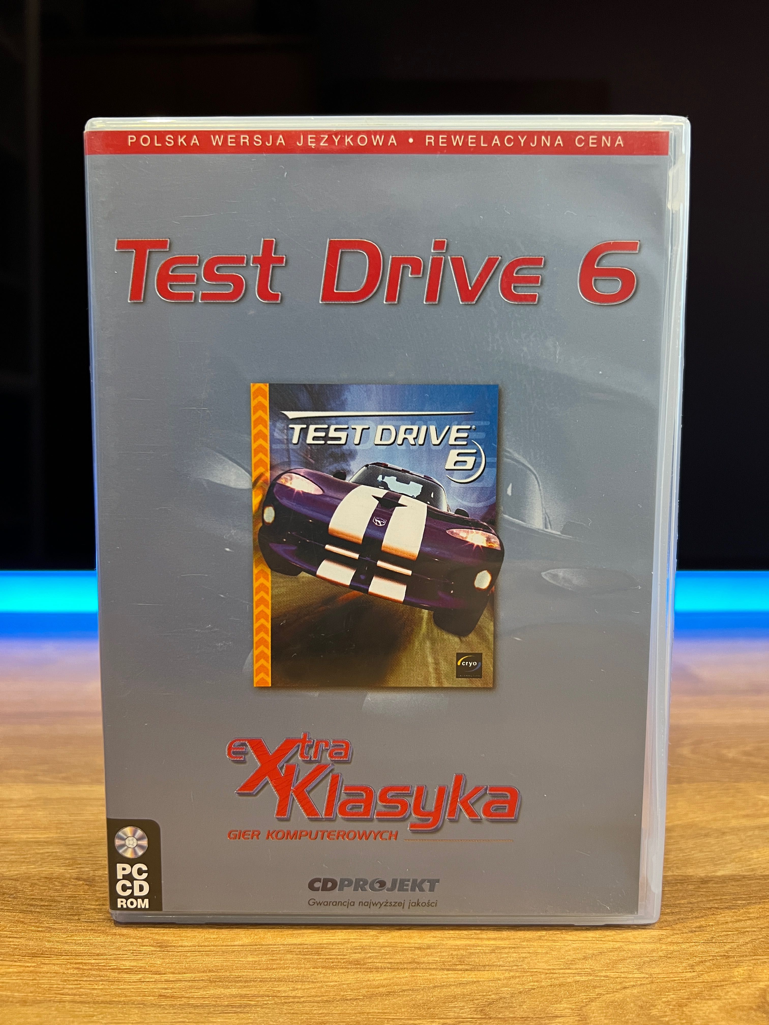 Test Drive 6 gra (PC PL 2000) DVD BOX kompletne wydanie eXtra Klasyka