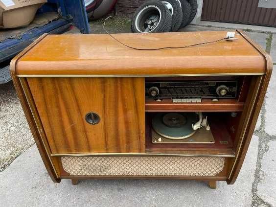 Jese Tonmobel stare radio z gramofonem radiola lampowe diora philips