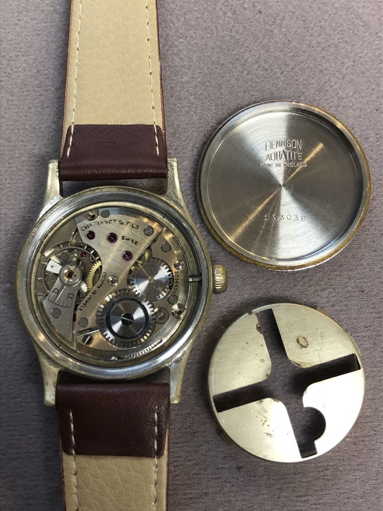 Zegarek Tissot mechaniczny z lat 40/50