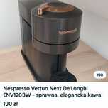 Nespresso Vertuo Next De’Longhi ENV120BW – sprawna, elegancka kawa!