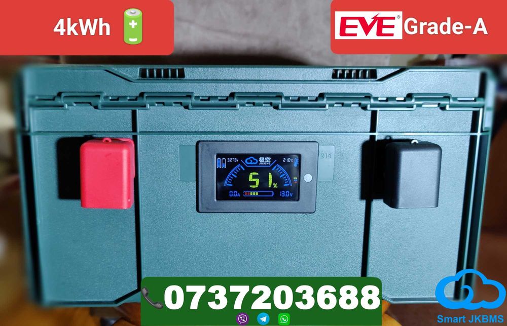 Аккумулятор lifepo4 12V 310Ah - 4kWh сборка - Надёжный резерв для дома