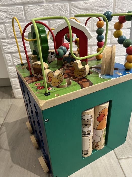 Battat bizi бизиборд куб развивающая игрушка