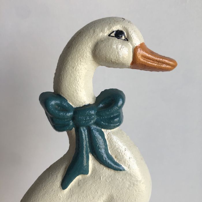 Фіксатор для дверей чугун вінтаж качка