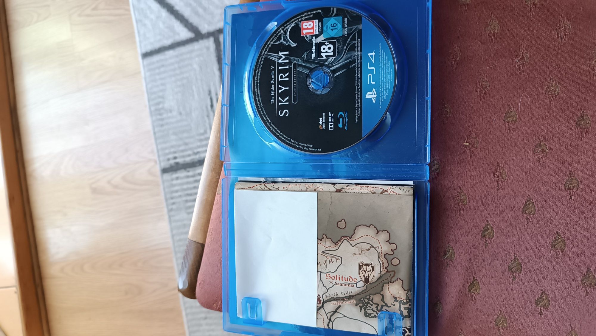 Skyrim PS4 Dubbing PL + mapa PL