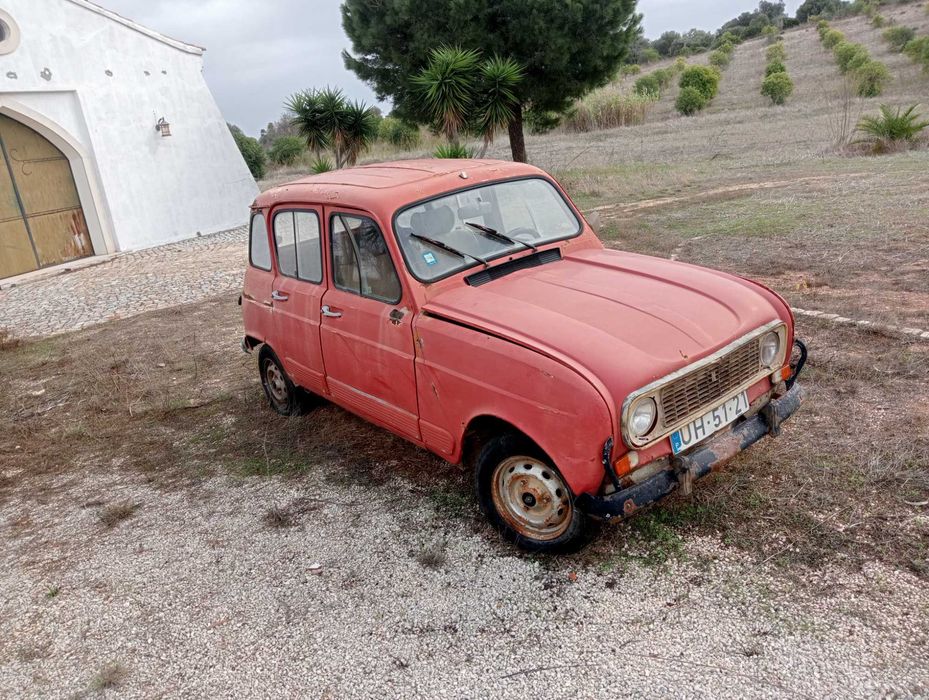 Renault 4l óptima base para restauro