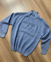 Sweter Balmain logo