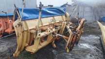 Pług do śniegu Schmidt skosowany odsnieżanie hydraulika śnieżny różne