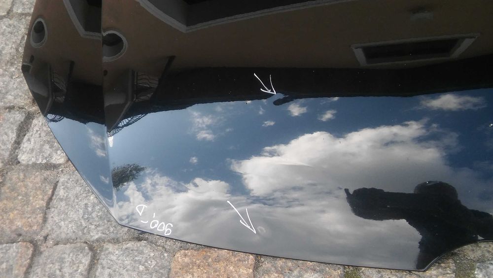 VW Golf 6,VI,5K0,od 08r,maska,pokrywa silnika,CZARNY=LC9X,oryginał