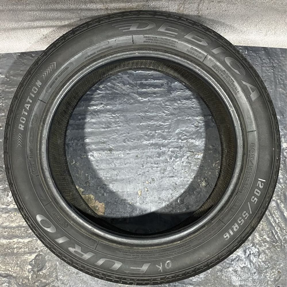‼️ЛІТНЯ РЕЗИНА‼️ Debica • 205/55 R16 АРТ:824