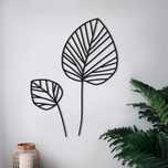 Metalowe dekory ścienne Monstera 83CM