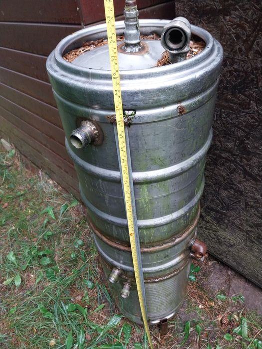 Zbiornik duży kwasówka, keg zbiornik 2 x 50 L