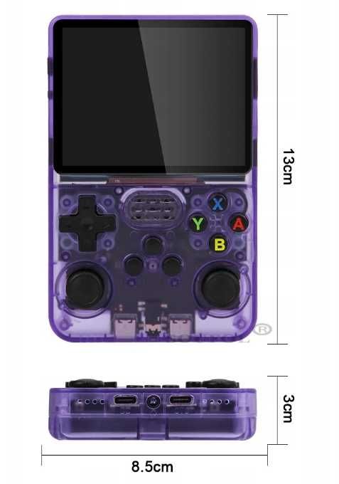 R36S Mini przenośna Retro przenośna konsola do gier 3.5-calowy ttst927