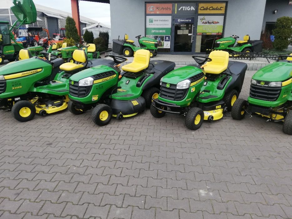 Traktorek Kosiarka samojezdna ogrodowa ciągnik John Deere
