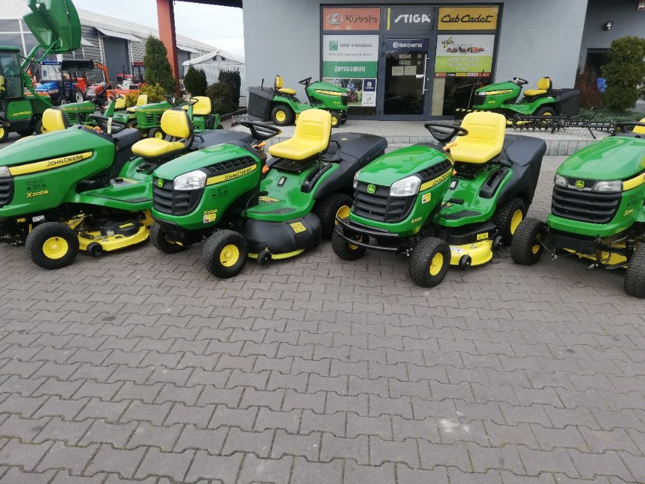 Kosiarka ogrodowa traktor ciągnik John Deere wszystkie od Trak-Tom