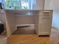 Biurko białe Ikea 120x65