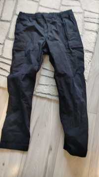 Spodnie jeansy czarne bojówki S chłopięce 170 H&M