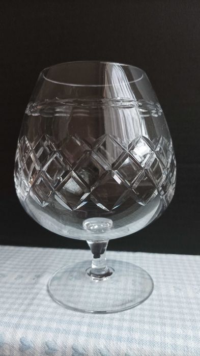 Kryształowy kieliszek do koniaku/brandy