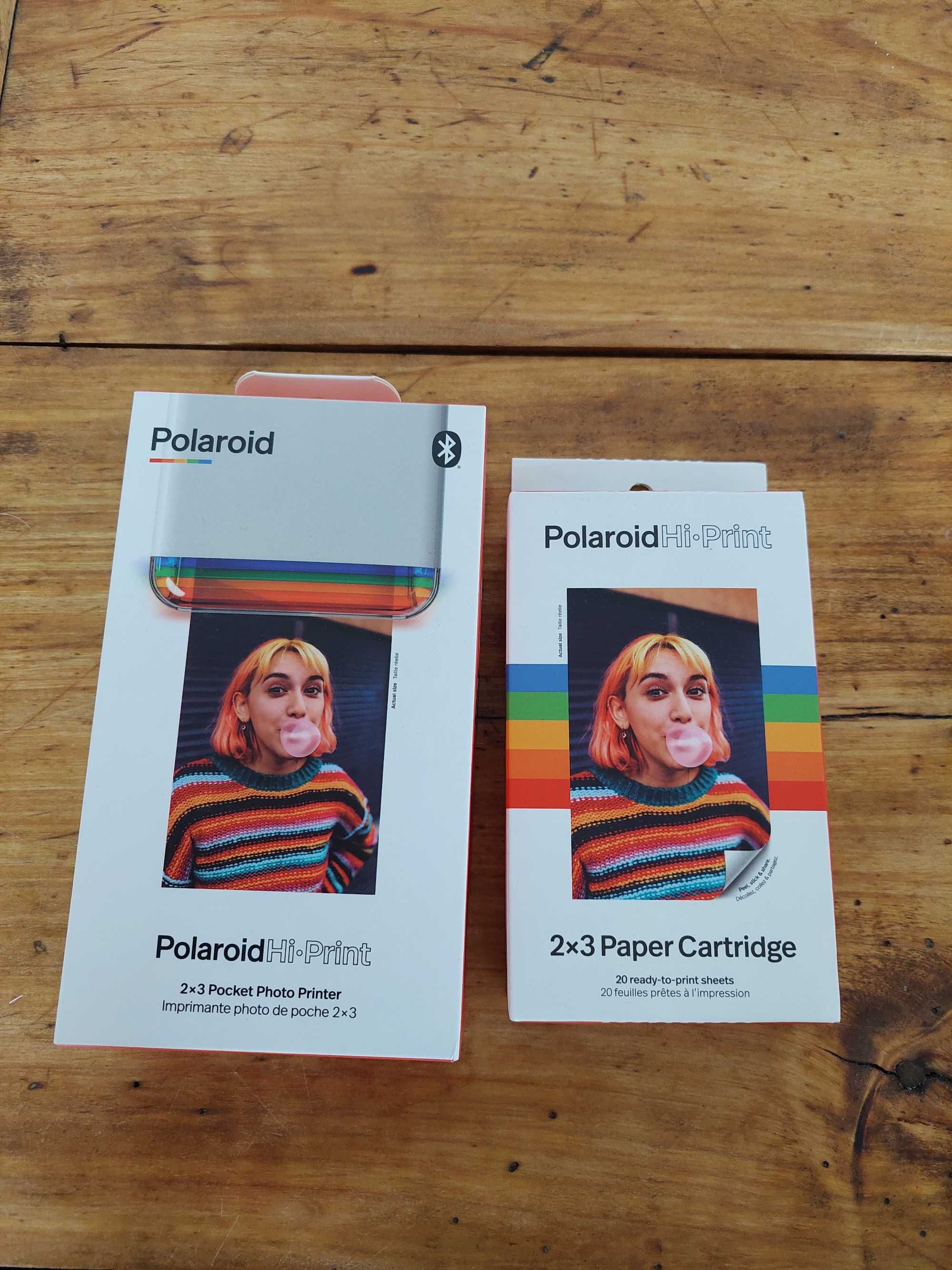 Drukarka POLAROID Hi-print +gratis paczka wkładów