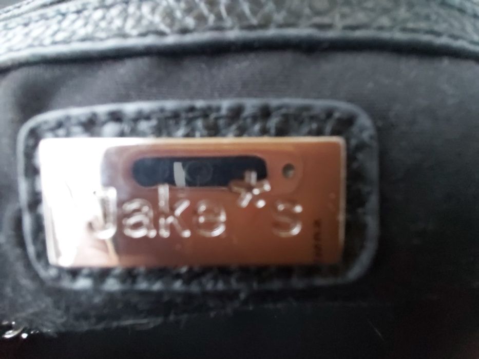 Czarna torba shopper firmy Jake's