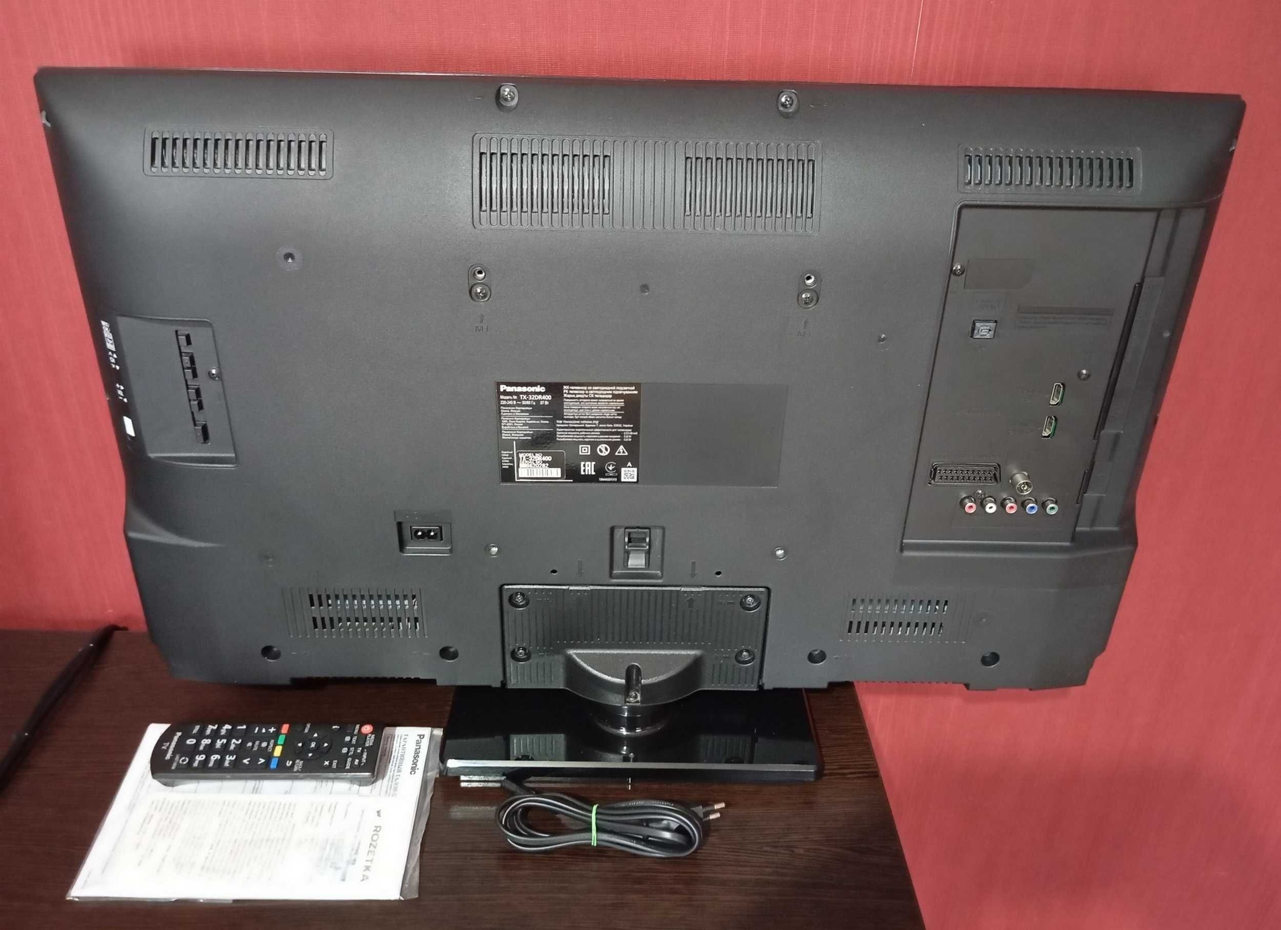 Телевизор Panasonic TX-32DR400 (ЦифраT-2/USB/HDMI)