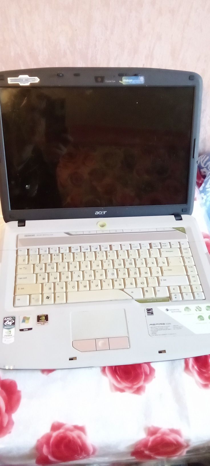 Ноутбук Acer Aspire 5520G (відновлення, або під розбір)