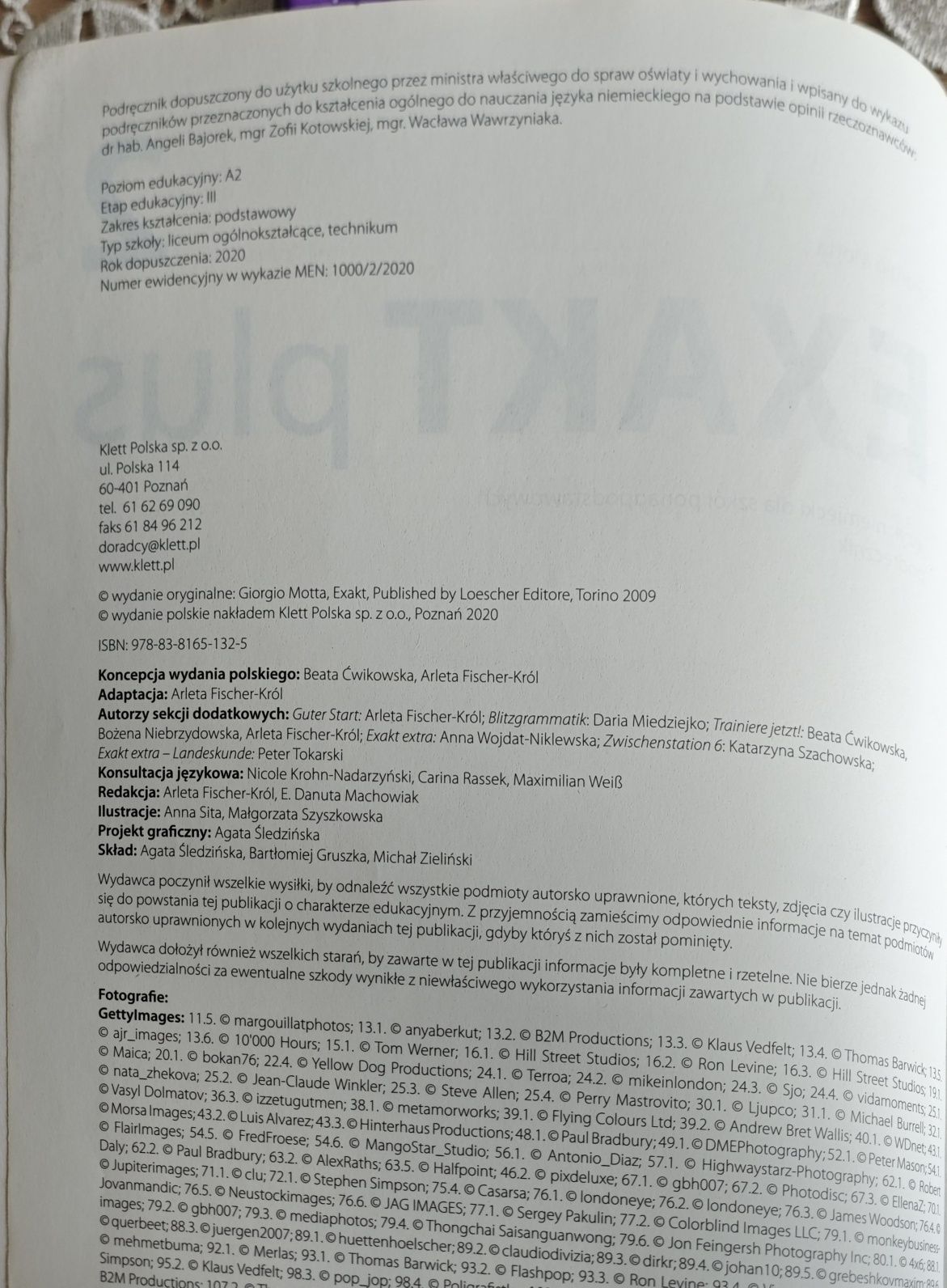J. niemiecki Exakt plus 2