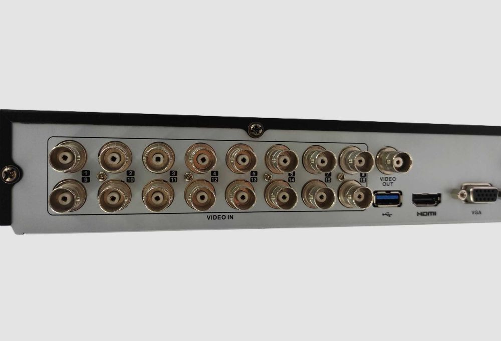 Rejestrator Hikvision DS-7616HUHI-F2/N | 16-kanałów | IP + analogowe