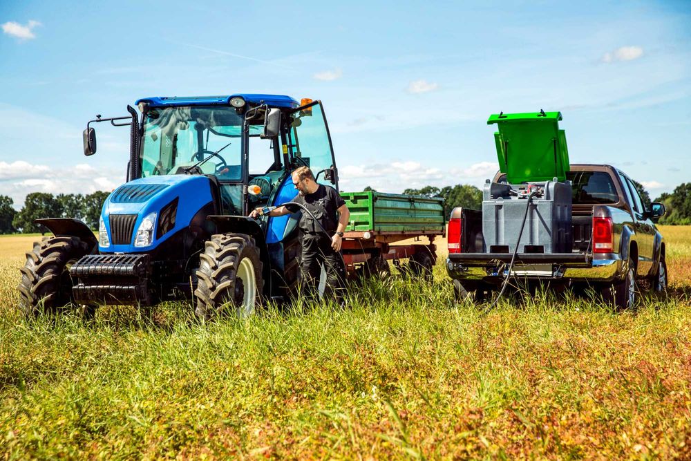 Zbiornik mobilny 400l BOX FORTIS do oleju napędowego