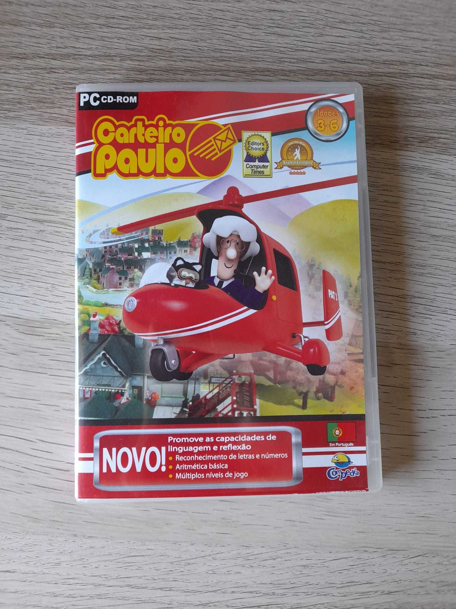 Quatro DVDs para crianças