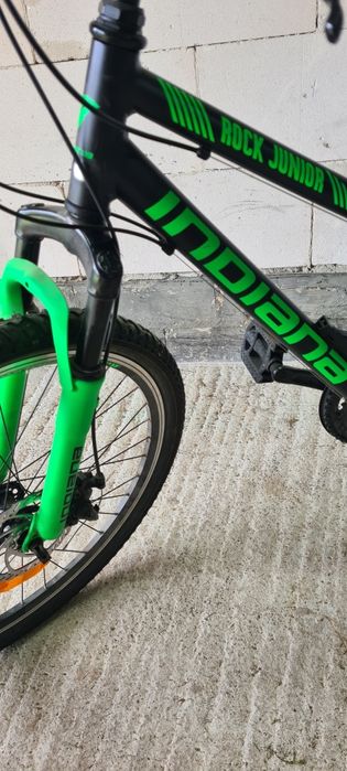 Rower młodzieżowy INDIANA Rock Jr 24 cale(koła) dla chłopca.