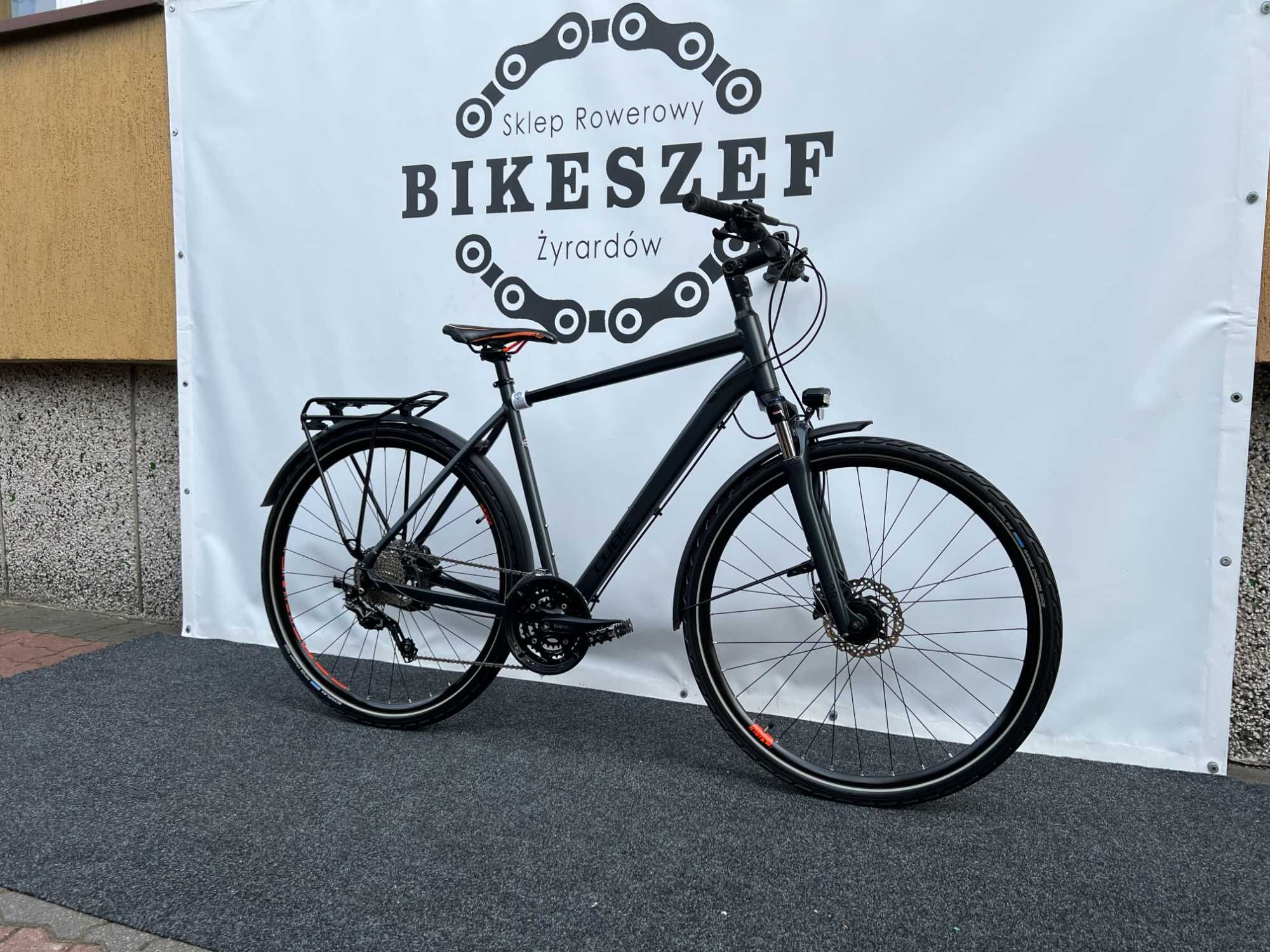 Rower Trekkingowy CUBE TOURING EXC 28" (M) Shimano DEORE Hydraulika