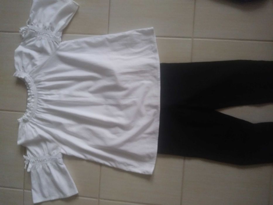 Biała Bluzeczka RESERVED. Rozm. 164 cm.