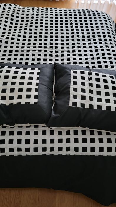 Colcha de cama decoração