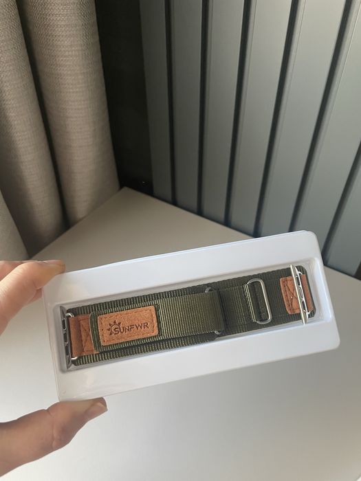 Nowy zielony pasek do apple watch