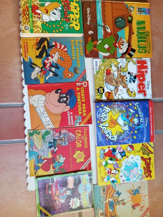 Lote 44+20 livros de Banda Desenhada