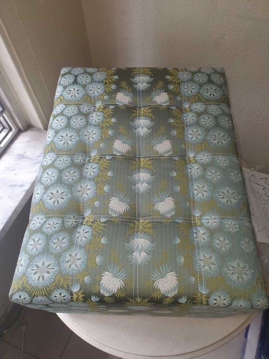 Sofa puff linda costura novo!