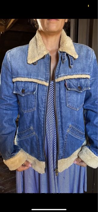 casaco levis vintage único