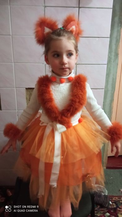 Прокат костюма Лисички, 250 грн.
