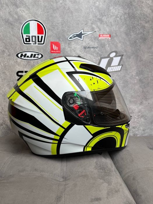Мотошолом Agv K3 SV (Ls2 Mt Hjc Icon Shark Shoei Scorpion Xlite Ixs)