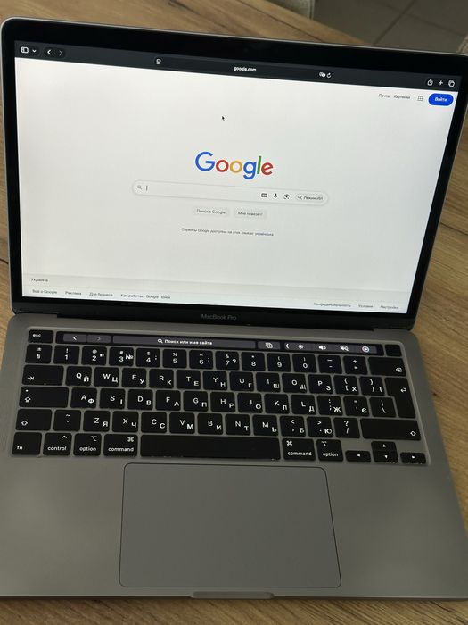 MacBook pro,13,2020 год a2251, 16/512,батарея меньше 100 циклов